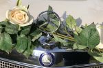 Mercedesstern mit Rosenschmuck